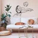Sticker mural - Volley-ball 02