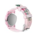 Bundle Lernuhr mit Lernzifferblatt für Kinder inkl. Armbanduhr & Mäppchen | Einhorn/Prinzessin rosa