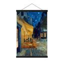 Tekstil plakat van Gogh - Caféterrasse om aftenen
