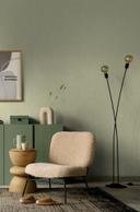 grafisk tapet, non-woven tapet Flora beige