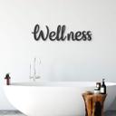 letras 3D Wellness (3 partes) - Letras MDF