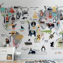 Livingwalls storbyhistorier THE WALL - tapet med steneffekt