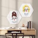 Hexagone - alu-Dibond Tohmé - Flawless Marilyn