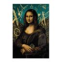 Tekstil plakat Mona Lisa - modern