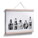 Póster 5 botellas de diversión