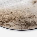 Tableau sur alu-Dibond rond 1X Studio -Plage de dunes