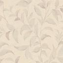 Papel pintado no tejido gris plata - papel pintado hoja de flores - papel pintado salón dormitorio oficina