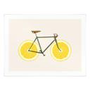 Póster bicicleta con limones - Bodart