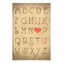 Poster - Love Alphabet