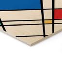 Cuadro de madera Exposición Retro Bauhaus 1923 - Retrodrome