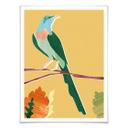 Póster Goed Blauw - Pájaro tropical