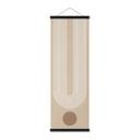 Póster de tela Geometría abstracta en equilibrio - Ristova - Panorama