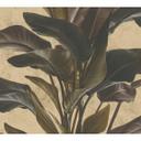 Papel pintado tejido-no tejido Livingwalls Papel pintado Metropolitan Stories palmera Antonio Barcelona marrón, metalizado, negro