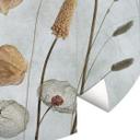 Tapet cirkel Tørrede lanterneblomster - Disher - vliesetapet/selvklæbende non-woven tapet