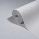 Papel pintado no tejido en yeso textil texturizado blanco aspecto liso