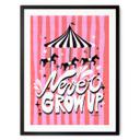 Poster Never grow up - Bloom