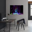 Canvasbillede, Neon spiller