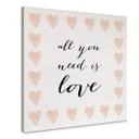 Lienzo Confetti & Cream - All you need is love