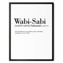 Plakat - Typografi - Wabi-Sabi