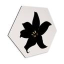 Hexagon Dibond Kubistika - Dark Orchid
