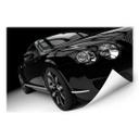Zelfklevende Poster - Metallic Car Black 02
