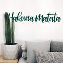 Wallsticker Hakuna Matata 06