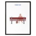 Plakat Inspireret af filmen "Forrest Gump" - Gomes