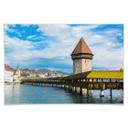 Poster Houtbrug in Luzern