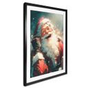 Póster de Papá Noel sonriente - Treechild