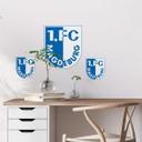Wall Sticker FC Magdeburg Logo - 48x70 cm