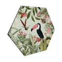 Hexagon Dibond Tukan i et jungleparadis - UN Designs