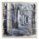 Cuadro de madera Schmucker - Luces y sombras - 40x41,5 cm