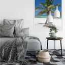 Poster autocollant - W - Palmier