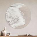 Vægcirkel Lyden af havet - 1X Studio – print på aluminium (Alu-Dibond)
