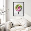 Póster árbol con colorida corona 3D - Mielu
