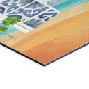 Fototapet Dubai Beach - Burj Al Arab - Rivers – print på aluminium (Alu-Dibond)