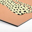 Billede Elegant gepard med solbriller - Oltmanns – print på aluminium (Alu-Dibond)