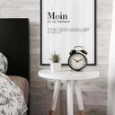 Plakat - Grammatik - moin