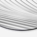 Tableau en alu-Dibond Budny - Lignes harmonieuses - Rond