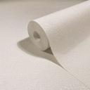 Papel pintado no tejido textura escayola liso moderno en blanco 