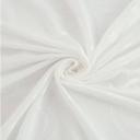 Homing Halbtransparenter Ösenschal Seth weiß -  2,45 x 1,4 m