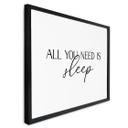 Plakat All you need is sleep
