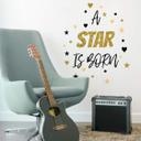 Sticker mural A star is born