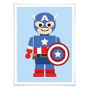 Plakat - Gomes - Captain America legetøj