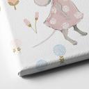 Lienzo ratoncitos con globos - UN Designs