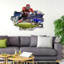 3D Wallsticker Amerikansk fodboldspiller 02