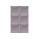 Polsterpaneel Mollis rosa 30x30 cm