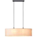 Pendelleuchte Michael, beige, 120 x 78 cm, Holz Pendelleuchte
