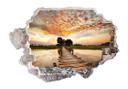 3D Wallsticker Til den anden side