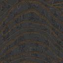 papel pintado 3D con ondas negro plata - papel pintado con motivo efecto metalizado - papel pintado no tejido moderno